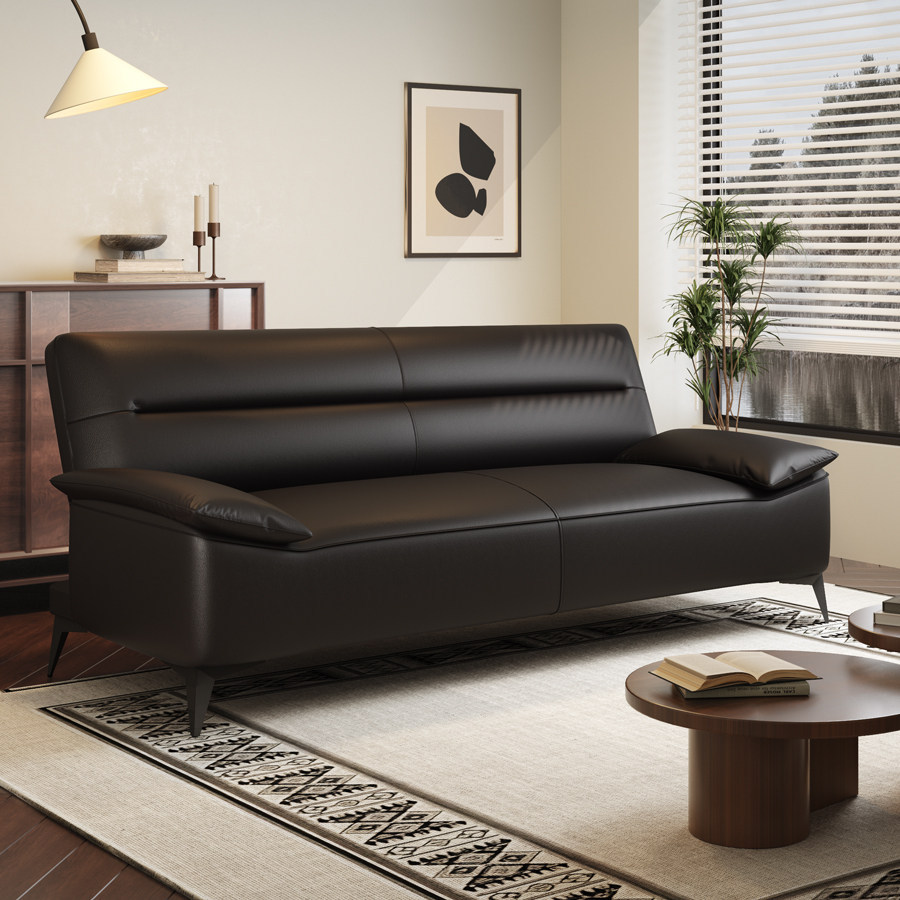Minimalist modern convertible sofa bed—ideal for small apartments, rental units, or office nap breaks. — image 1 of 5