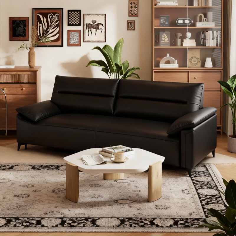 Minimalist modern convertible sofa bed—ideal for small apartments, rental units, or office nap breaks. — image 2 of 5