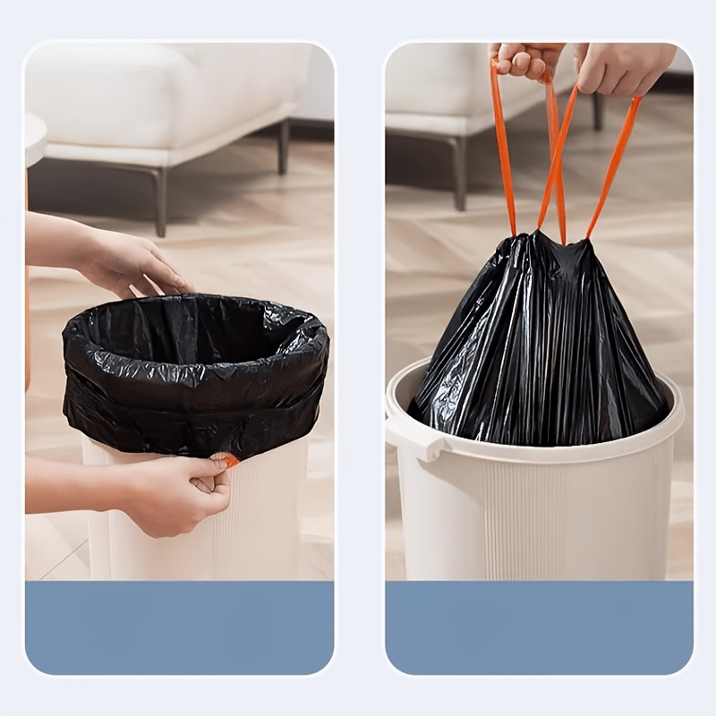 200 Count Thickened Leak-Proof Drawstring Trash Bags — image 5 of 5