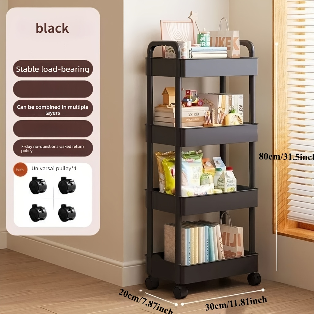 Portable mobile storage cart — image 4 of 5
