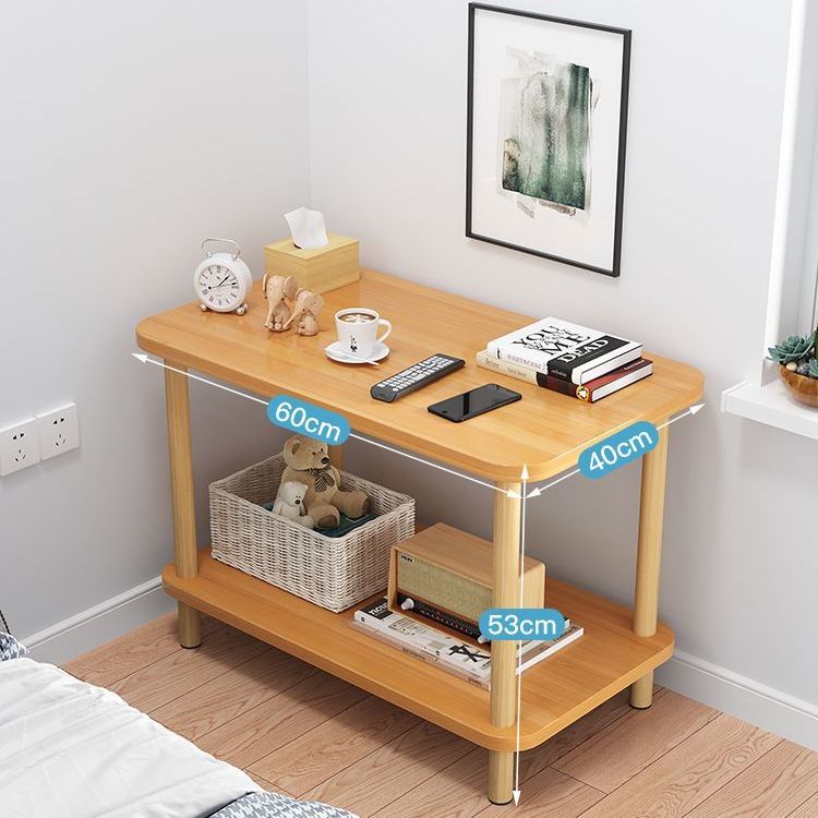 Small, minimalist bedside table/side table—ideal for rentals or bedrooms; simple design serving as a nightstand and storage unit. — image 3 of 4