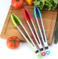 1pc/2pcs/3pcs Stainless Steel Kitchen Tongs 7 Inch /9 Inch/12 Inch Silicone Cooking Tongs with Silicone Tips Salad Bread Food Clip for Cooking Grilling Barbecue Kitchen Tools — image 16 of 21