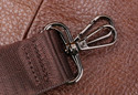 Genuine Leather Messenger Bag - Black, Multi-Compartment, Adjustable Strap, Ideal for Men's Daily Commute, Business, Travel — image 18 of 29