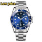 Luxury Business Watches Big Dial Watch Gift Gold Watch for Men Rotatable Bezel Sapphire Glass Stainless Steel Band Sport Quartz Wristwatch Reloj Uhrenbeweger — image 12 of 21