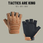 Tactical Fingerless Gloves for Men - Lightweight Outdoor Training & Cycling — image 15 of 23