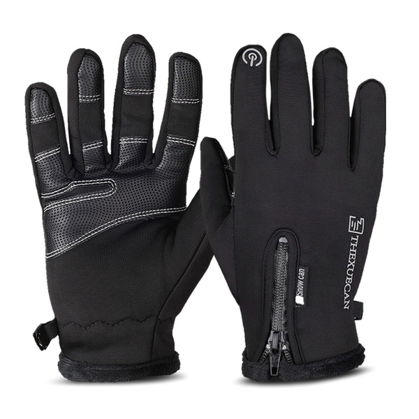 Winter Warm Gloves Thermal Warm Gloves Waterproof Touchscreen Non-Slip Gloves — image 1 of 11