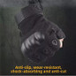 Tactical Half Finger Gloves for Men, Military Training & Motorcycle Riding, Non-Slip Grip, Durable Outdoor Safety Protection — image 6 of 19