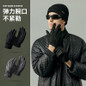 Winter Touchscreen Gloves for Men - Windproof Fleece Lined Suede Riding Gloves for Cycling & Commuting — image 4 of 10