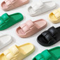 Slippers For Women And Men, Soft Slippers Bathroom Sandals Non-Slip Shower Shoes Bath Slippers Summer Beach Slides — image 6 of 28
