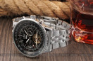 Fashion Popular JAG034M4T1 Automatic Men's Stainless Steel Watch Business Casual Steel Belt Watch — image 20 of 21