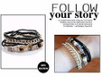 Fashion Jewelry Bohemian Multilayer Beads Bracelets & Bangles for Women Elastic Strand Bracelets Woman — image 15 of 26