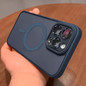 Translucent Luxury Case for iPhone 17 16 15 Pro Max 16 15 14 Plus 17 Air with Magnetic Wireless Charging and Matte Lens Protector — image 10 of 18