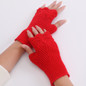 Winter Warm Gloves Fingerless Wrist Length Warm Gloves Hand Arm Warmer Half Finger Gloves Stretchy Knitted Gloves ZOU — image 11 of 22