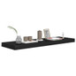 Modern Black Floating Wall Shelf - 31.5 Inch MDF Display for Living Room & Home Decor — image 5 of 8