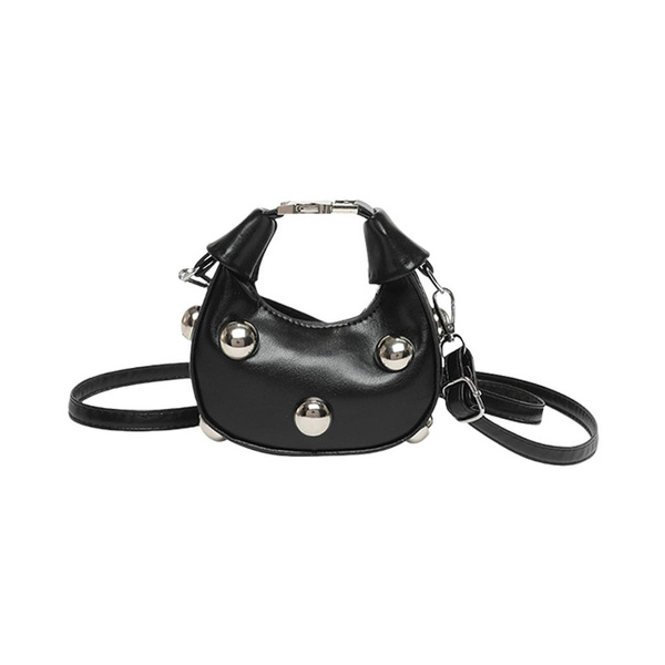 Women Retro Messenger Bag PU Leather Shoulder Crossbody Bag Small Handbag Simple Shopping Dating Bag Everyday Bag — image 1 of 16