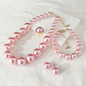 4Pcs/Set Elegant Vintage Pearl Necklace Set Korean Style Women Choker Bridal Wedding Jewelry with Earrings Ring Fashion Accessories — image 35 of 55