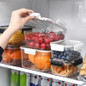 PP Food Storage Box Plastic Transparent Container Set with Lid Leakproof Kitchen Storage Bottle Jar Dry Food Jar Stackable Organizer Box for Freezer,Dishwasher, Oven, Microwave,Leftovers — image 21 of 36