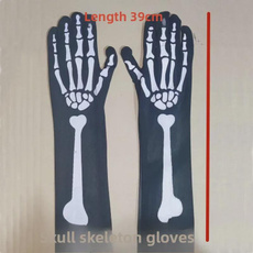Skeleton Hand Gloves Halloween Scary Costume Accessory with Matching Socks — image 3 of 18
