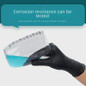 Black Nitrile Disposable Gloves - Food Grade, Oil & Water Resistant, Durable Kitchen Gloves — image 5 of 8