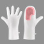 Winter Long Cuff Rubber Gloves with Floral Pattern – Thickened, Durable Kitchen Dishwashing, Laundry & Household Chores Gloves — image 12 of 21