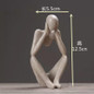 Abstract Meditation Sculpture Set | Modern Home Decor Figurines for Zen & Interior Design — image 11 of 19