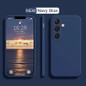 Colorful Liquid Silicone Case For S22 S23 S24 FE Plus Samsung Galaxy S25 S24 S23 S22 UItra Bracket Phone Cover — image 17 of 22