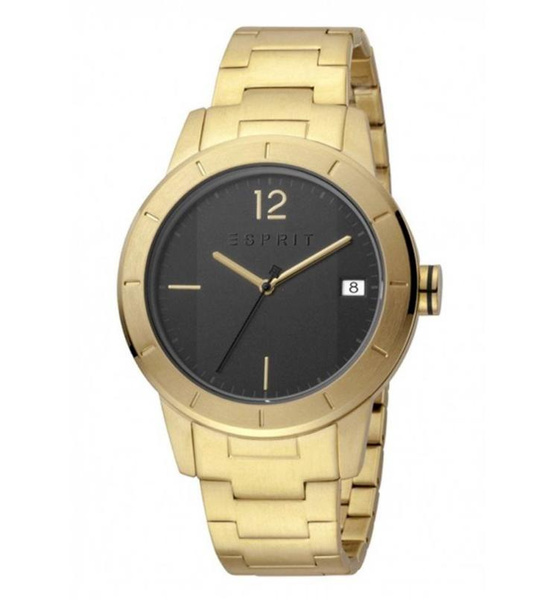 Esprit ES1G107M0075 Gold Strap Black Dial Mens Watch — image 1 of 5