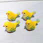 4 Pcs/set Resin Home Ornament Cute Little Birds Animal Model Figurine Glass Decor Miniature Craft Garden DIY Accessories — image 9 of 20