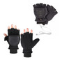 Heated Gloves Fingerless usb Fingerless Gloves Touchscreen Heating Fleece Gloves — image 12 of 13
