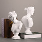 Ancient Greece European Resin David Venus Head Statuees Decoration Home Livingroom Goddess Sculpture Figurin Office Desktop Furnishing Crafts — image 5 of 13