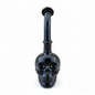 Sweet Puff Two-piece Set, Including Art Sculptures of Colored Glass Skeletons or Transparent Glass Skeletons or Electroplated Skeletons, Glass Tubes, Glass Bowls, Borosilicate Glass Spring Shaped Sculptures, Unique Art Glass Crafts for Home Office Desk Displays, Collectible Gifts, and Home Decor. — image 8 of 9