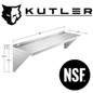 Stainless Steel Shelf - NSF Commercial Kitchen Wall Shelving — image 23 of 26