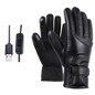 Winter Warm Men Heated Gloves Rechargeable USB Hand Warmer Electric Heating Gloves Winter Cycling Thermal Touch Screen Bike Gloves Windproof — image 8 of 15