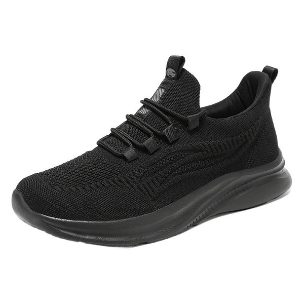 Breathable Knit Walking Shoes for Men and Women - Lightweight Slip-Resistant Comfortable Casual Sneakers — image 1 of 13