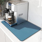 Absorbent Kitchen Dish Drying Mats, Spill Resistant Coffee Mats Easy Clean Countertop Coffee Maker Mats for Coffee Machines, Dish Racks, Kitchen Countertops, Kitchen Accessories — image 16 of 19
