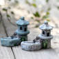 Mini Pool Tower Statue Resin Craft  Miniature Fairy Home Decor Garden Decoration Accessories Figurine — image 15 of 16