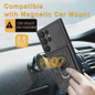 Armor Rotate Magnetic Case For Samsung Galaxy S25 24 23 22 Ultra S21 S20 Plus A25 A54  With Ring Stand Camera Lens Anti-Scratch — image 7 of 15