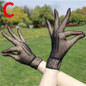 Women Summer Uv-proof Driving Gloves Mesh Fishnet Gloves Lace Mittens Full Finger Girls Lace Fashion Gloves — image 22 of 22