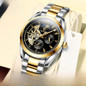 TEVISE Swiss Automatic Tourbillon Watch for Men - Waterproof Luxury Business Chronograph with Stainless Steel Band — image 4 of 25