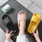 Slippers for Women Men Indoor and Outdoor House Slippers Bathroom Shower Shoes Anti-slip Slides Water  Leaking Beach Slippers Summer Couple Slippers Hollow Bath Slippers — image 14 of 29
