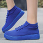 Lightweight Knit Slip-On Sneakers for Women | Breathable & Durable Casual Walking Shoes | Unisex Comfort Fit — image 4 of 12