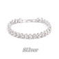 2019 Fashion Bracelet Woman 925 Sterling Silver Crystal Diamond Bracelets Gifts — image 4 of 11