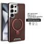 360 ° Rotating Bracket Leather Case,For Samsung Galaxy S24 S23 S25 Ultra S25Edge Wireless Charging Phone Protective Back Cover — image 13 of 13
