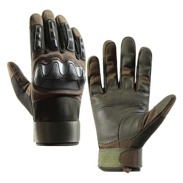 Tactical Training Gloves for Men – Outdoor Climbing, Riding & Combat with Anti-Slip Grip & Touchscreen — image 1 of 20