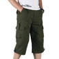 New Work Shorts Mens Combat Cargo Multi Pockets Casual Summer Shorts Knee Length — image 6 of 18