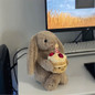 Jellyc Bunny Plush Toy - Cuddly Cake Bunny with Fluffy Fur and Shy Expression — image 5 of 7