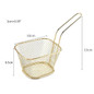 French Fries Basket Fry Storage Kitchen Housewares Stainless Steel Material — image 9 of 12