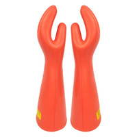 20KV Insulated Rubber Gloves for Live Line Work - 10KV Rated Electrical Safety Gloves — image 2 of 8