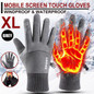 2022 New M/L/XL Winter Warm Gloves Men Warm Gloves Heat Gloves for Climbing Skiing Riding Gloves — image 8 of 20
