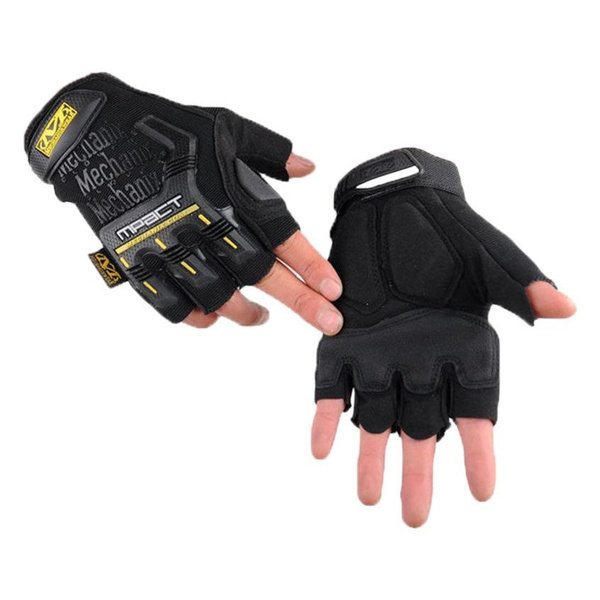 Tactical Combat Gloves - Half Finger Military Spec for Outdoor, Motorcycle & Tactical Gear — image 1 of 15